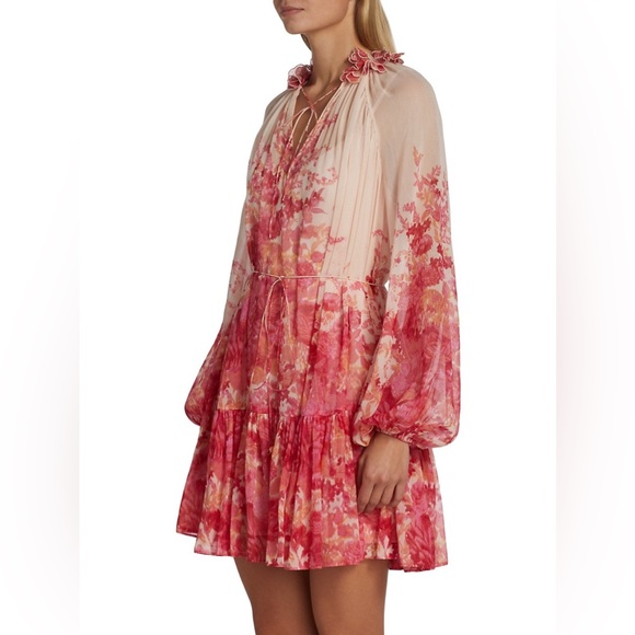 ❌❌ ZIMMERMANN HIGH TIDE LANTERN MINI DRESS - Picture 7 of 11